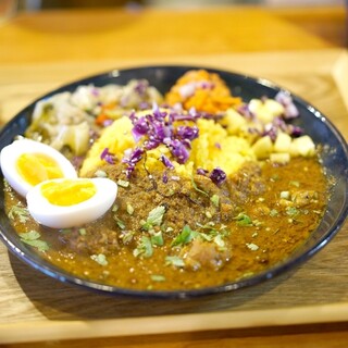 ホールスパイスカレー青藍