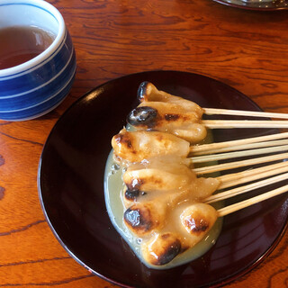 あぶり餅 本家 根元 かざりや