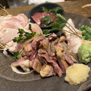 咲鶏や